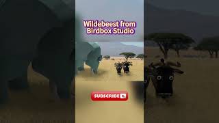 Wildebeest from Birdbox Studio#shortsyoutube #shortsvideo #heartwarming #animation #emotion