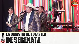 Video thumbnail of "De Serenata La Dinastia de Tuzantla EN VIVO | Morena Music"