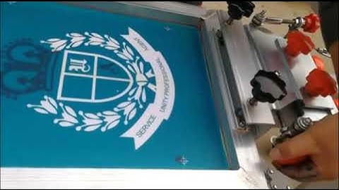smart micro registration for screen printing