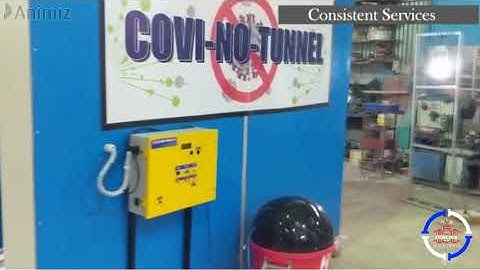 Automatic Sanitizing Tunnel # Solar Operated # Hygienic & Compact Design # Certified Chemical #