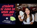 ¿Cuánto dinero se gana en WORK AND TRAVEL ?