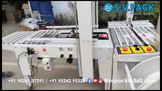 Fully Auto Strapping with Carton Tapping Machine ( Carton Tapping & Strapping Line )