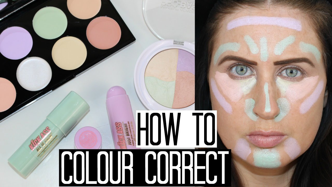 Colour Correcting for - How & Drugstore Options - YouTube