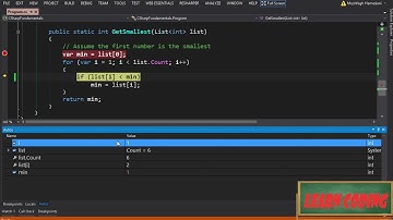 Locals and Autos Windows