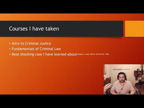 informative speech on criminal justice