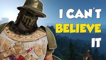NEVER UNDERESTIMATE D TIER CONQUEROR | For Honor