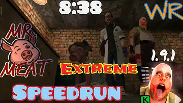 Mr. Meat - V 1.9.1, world record(8:38), speedrun extreme mode