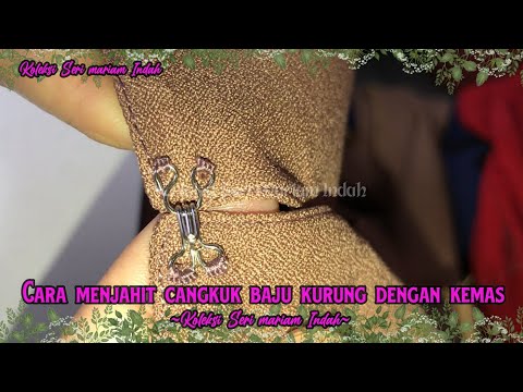 Video: Cara Menjahit Cangkuk Bulu