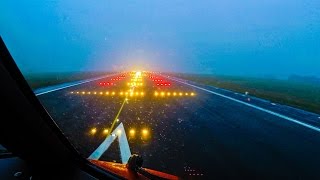 Pilotsview Boeing 777 Low Visibility Takeoff!