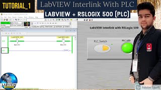 LabVIEW | LabVIEW Interlink with RSLogix 500 PLC | Tutorial 1 | LabVIEW + Allen Bradley PLC