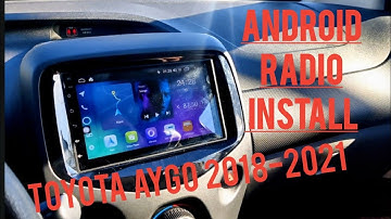 Android Radio install on Toyota Aygo