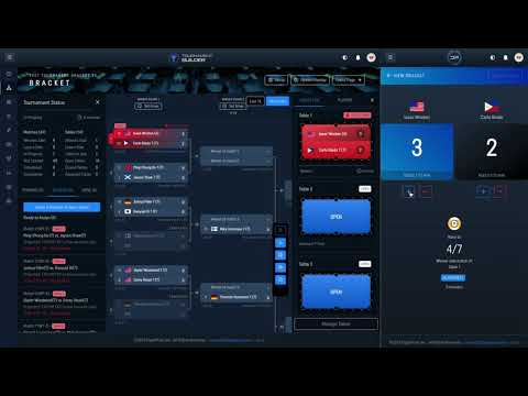 Tournament Builder: Self-reporting of scores demo