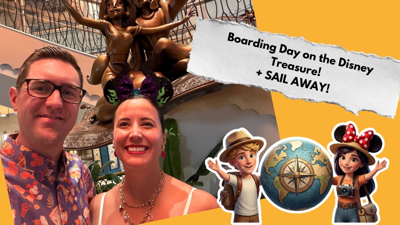 Disney Treasure Boarding Day Ep  2