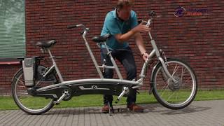 Driewielfiets tandem Twinny Plus van Van Raam