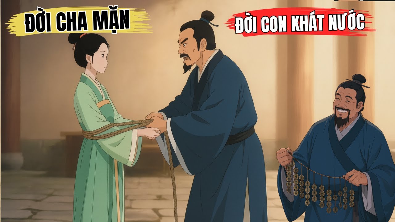 Ngục quan NHẬN TIỀN BẨN -Tiền càng nhiều CON CÀNG BỆNH Một lần quay đầu –Đứa trẻ hấp hối bỗng mở mắt