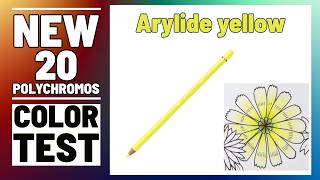 New Polychromos Pencil Review and Test - Arylide Yellow
