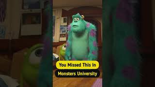 You Missed This In Monsters University... #monstersinc #monstersuniversity