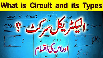 What is Electrical Circuit | Types of Electric Circuit in Urdu / Hindi