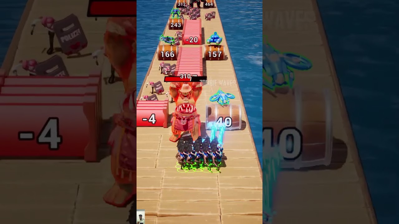 Zombie Waves: Zombies vs Bridge 