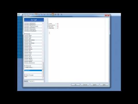 RGSS3 Scripting Tutorials ~ Tutorial 1 - Variables
