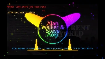 Alan Walker & Steve Aoki - Lonely feat. ISAK & Omar Noir (Bass Boosted by Gl3NŃ)