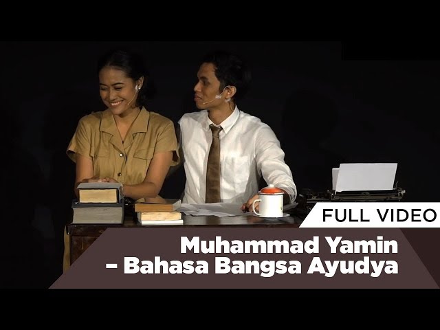 Muhammad Yamin – Bahasa Bangsa oleh Teater Kedai class=
