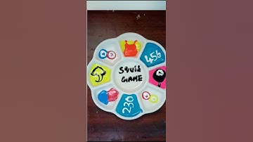 Guess the final color| ASMR #colormixing #squidgame #shorts #squidgame2 #relaxing #asmr #satisfying