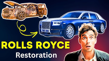 I BOUGHT A FLOOD DAMAGED ROLLS ROYCE CULLINAN & REBUILT IT IN 10 DAYS