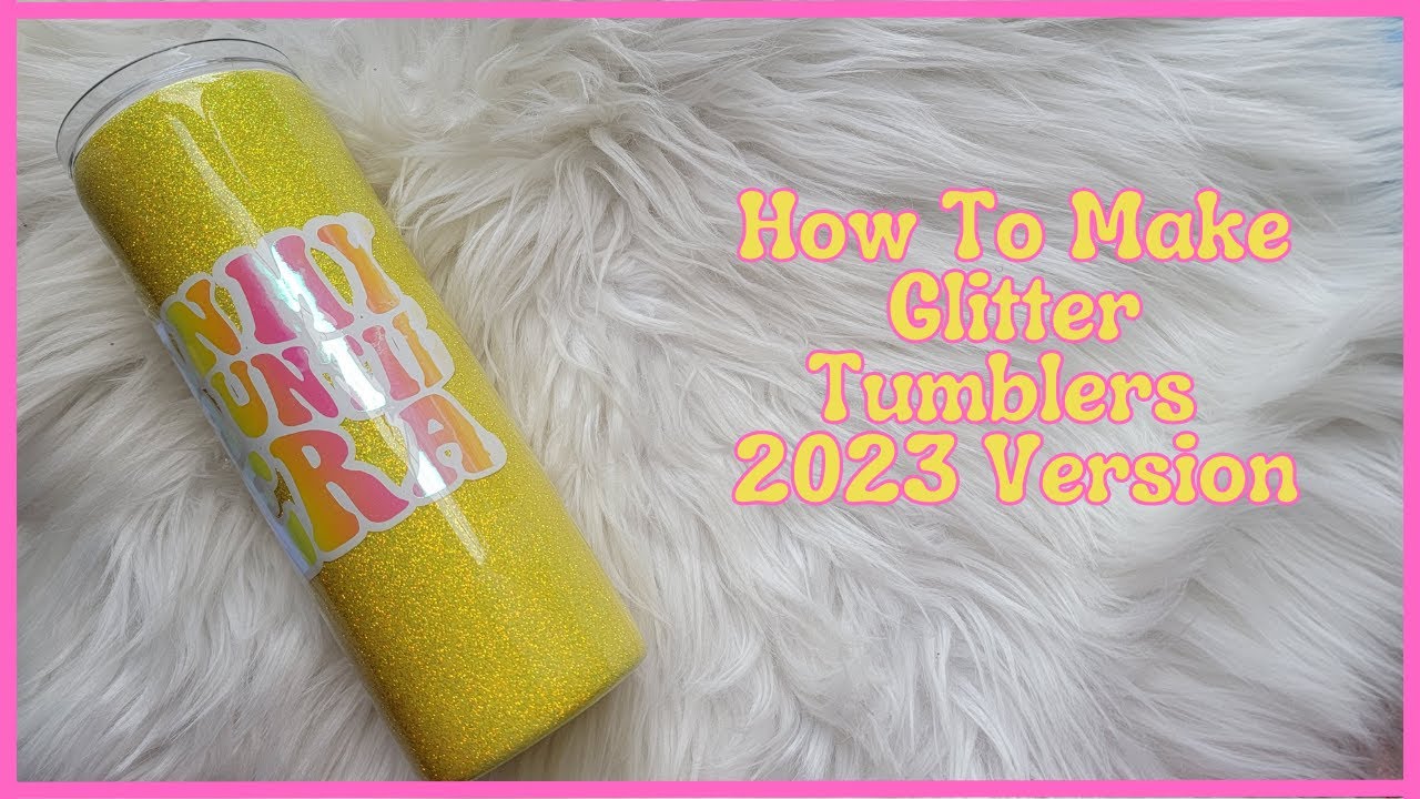 How to Make a Glitter Tumbler with Epoxy (2023 Version) I Period Six