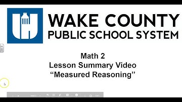 MVP Math 2 Unit 7 Lesson 5 Lesson Video