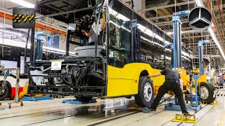 How LUXURY Bus Are Made ? (Mega Factories Video)