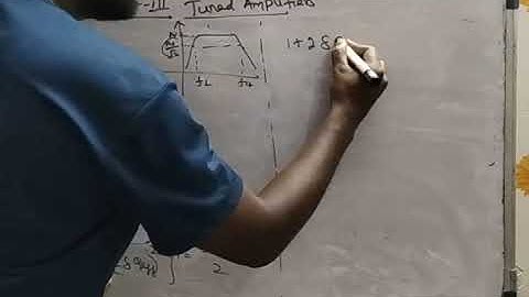 Effect of Cascading Single Tuned Amplifier on Bandwidth