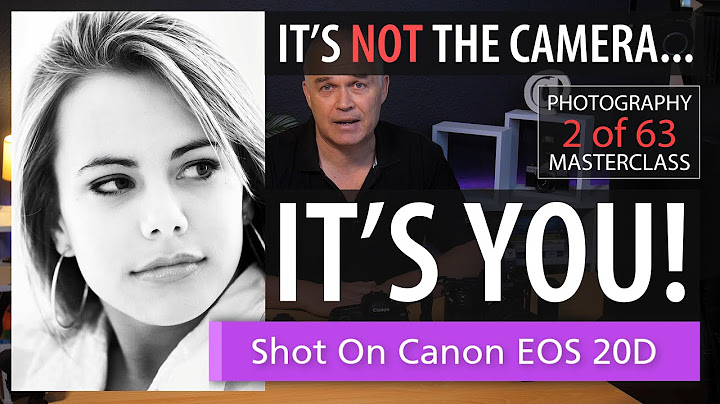 Photography Masterclass - Lesson 2 - Learn About Cameras (The Basics)