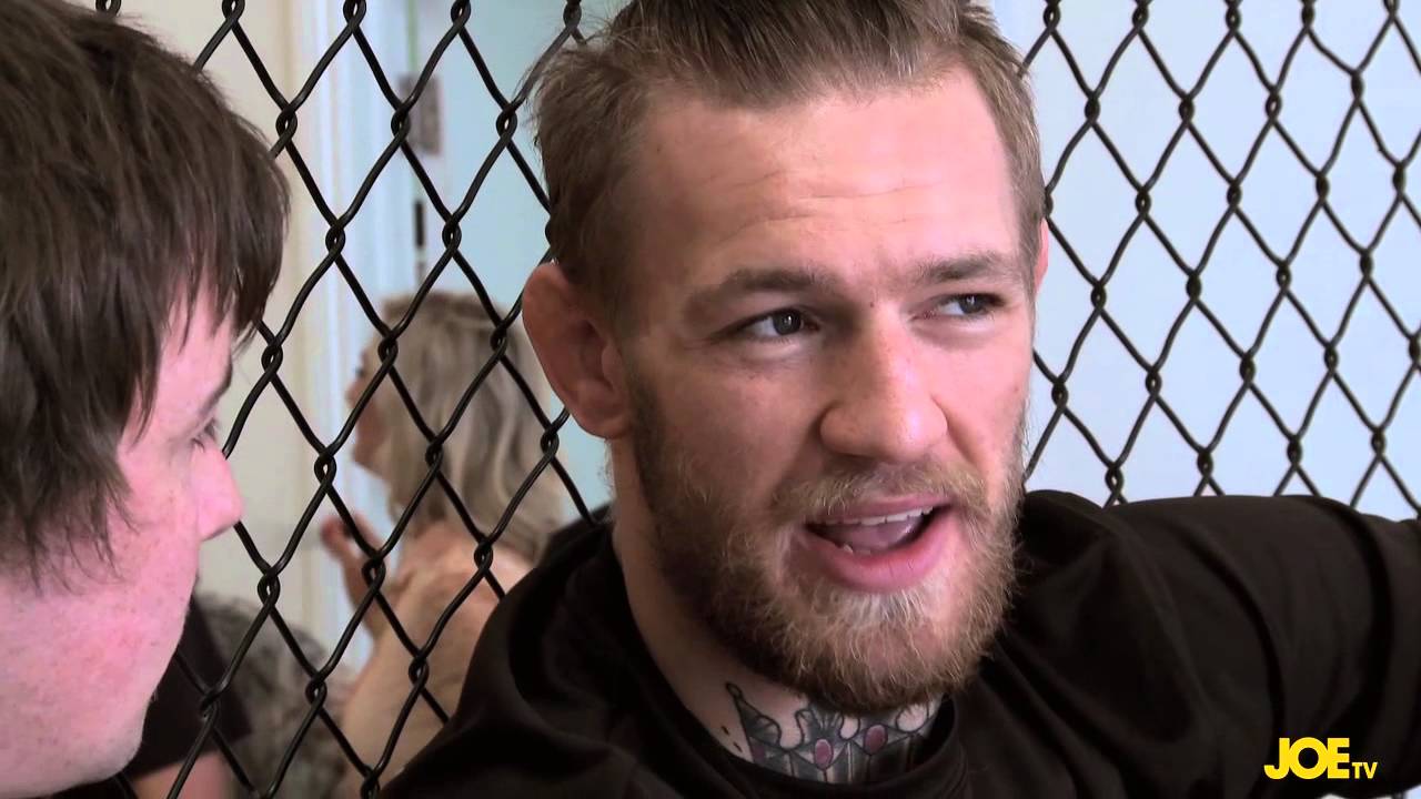 Joe Meets Conor Mcgregor Sbg Youtube