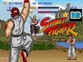 1987 [60fps] Street Fighter Ryu Very Hard ALL