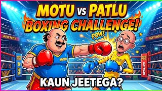 Motu Patlu Boxing Match 🤼‍♂️ | Epic Battle! Kaun Hai Real Champion? screenshot 1