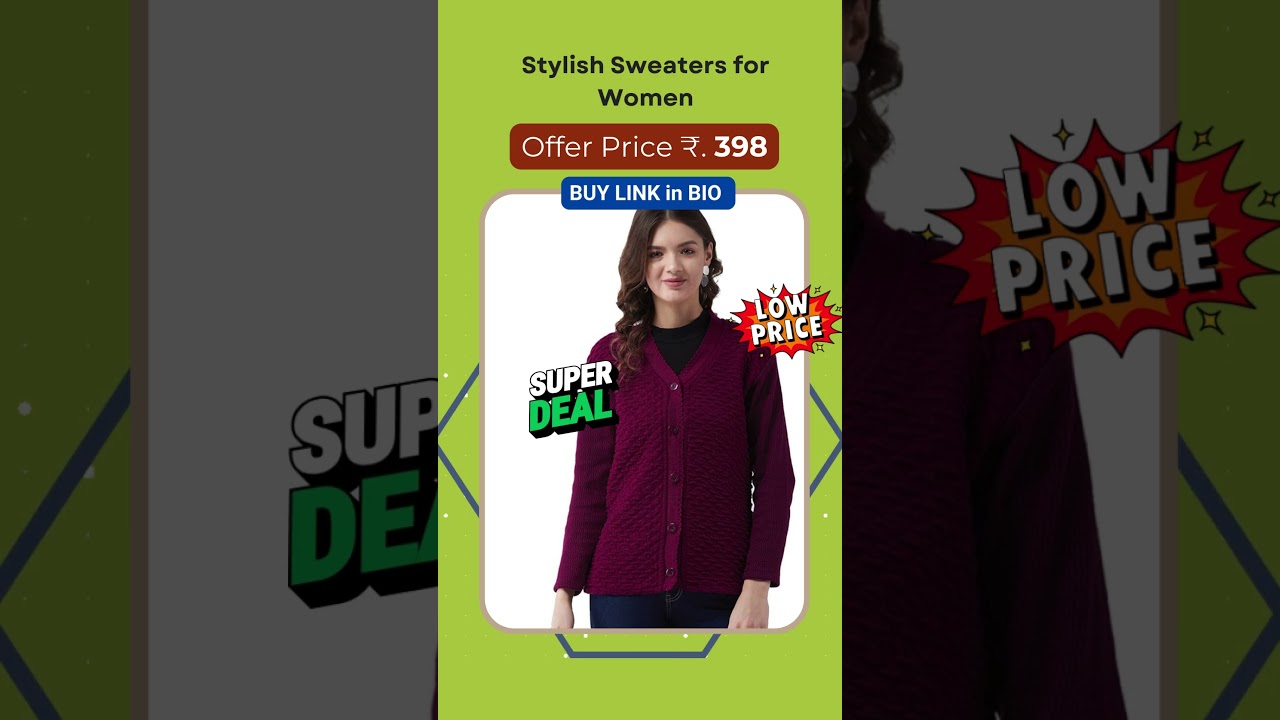 Stylish Sweater for Women Under 400 