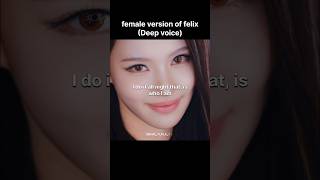 Download Lagu (Deep voice)female version of felix#A20 MAY#B.B.B#bigger badder better#feat A20 LTG#skz#kimyunji7 MP3