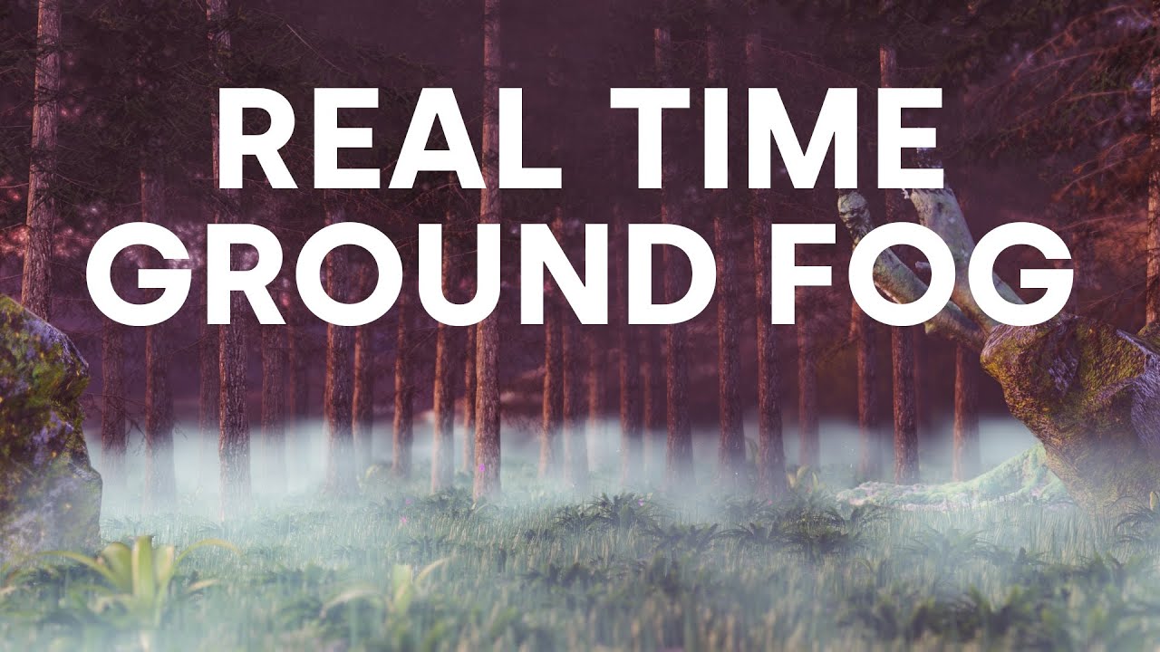 pitch Splendor master Real Time Ground Fog in Blender 2.90 - YouTube