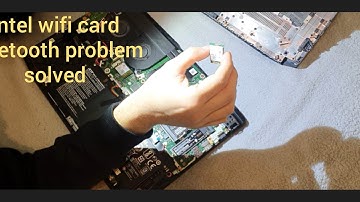 How to fix Bluetooth issue on an Intel wifi card