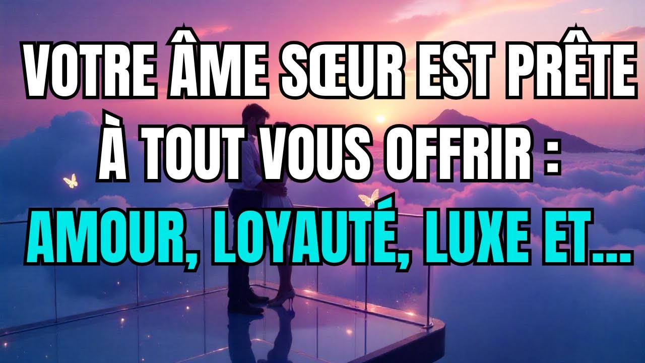 Les anges disent que Votre âme sœur est prête à tout vous offrir : amour, loyauté, luxe et...