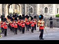 Changing the Guard at Windsor Castle - Tuesday the 16th of May 2023