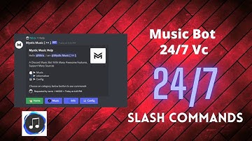 24/7 Music Bot | Repl.it | 24/7 Vc Stay | Slash Commads | NitrixEXE