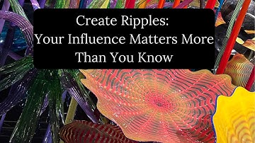 Small Actions Create Massive Change