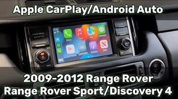 Range Rover Apple CarPlay Upgrade for 2009 - 2012 L322, L320 & L319