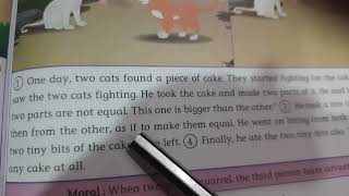 The Cats And The Monkey Sr Kg Story Pre-Primary Poems And Stories