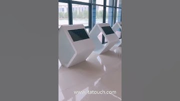 Application of the display totem kiosk touch screen monitor