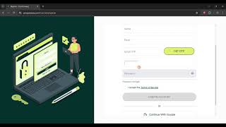 Create Account On Zero Gateway Via Email Google Signup