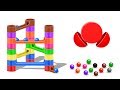 Learn Colors With A Giant Marble Maze Run Color Balls And Shapes Colors And Shapes Collection 