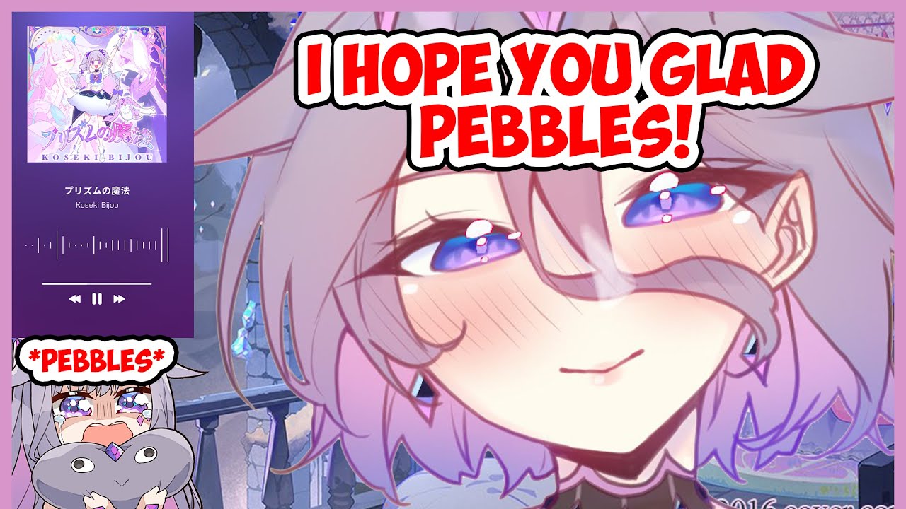 Momseki steals Pebbles's heart after Biboo shows her singing voice  [Biboo/HololiveEN]